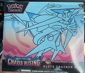 Pokemon Chaos Rising Pokemon Center ETB