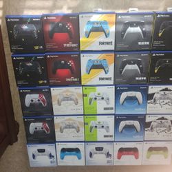 LIMITED EDITION SEALED PS5 DUALSENSE CONTROLLERS 