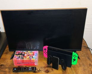 Nintendo switch OLED & Tv bundle