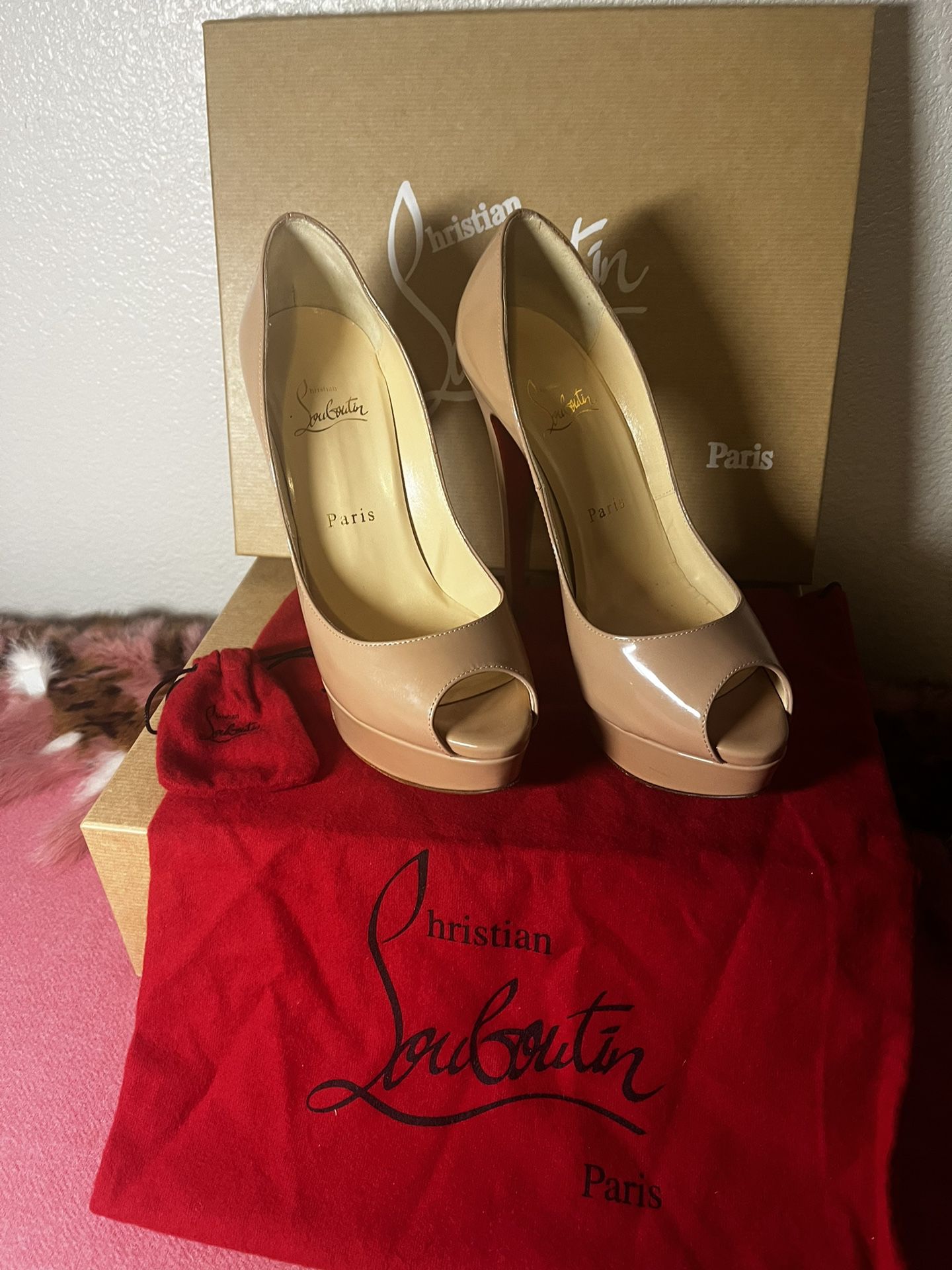 Authentic Christian Louboutin Shoes 