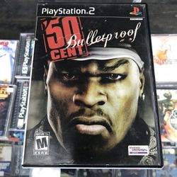 50 Cent Bulletproof Ps2 $45 Gamehogs 11am-7pm