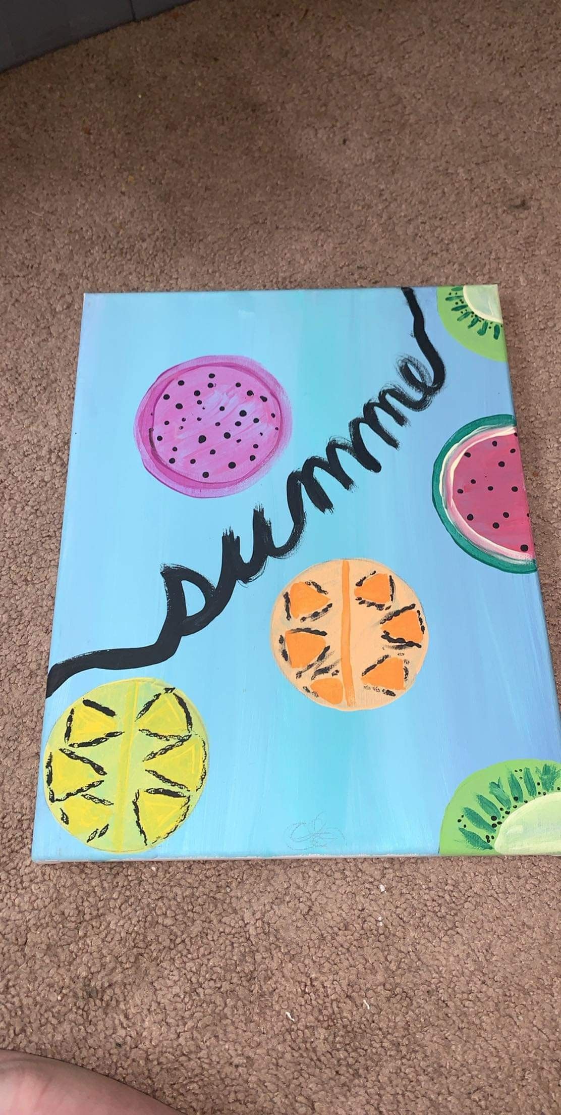 Fruit painting