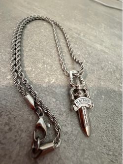Chrome Hearts Dagger Pendant