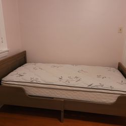 IKEA Sundvik Toddler Bed & Mattresses 