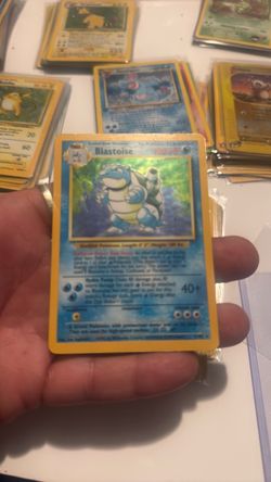 Blastoise Holo Pokémon Card