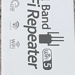 Dual Band Wifi Repeater Wifi 5 AC1200 2.4G/5G Extender