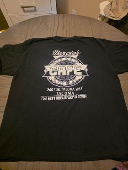 Vintage Marcia’s Silver Spoon Cafe T-Shirt Tacoma WA - Size XL