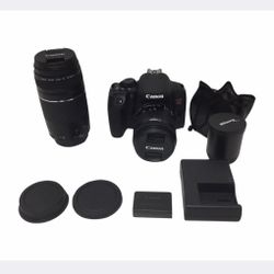 Canon EOS Rebel T8I 2 Lenses Kit EPJ024971