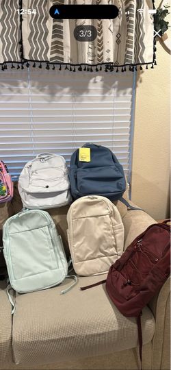 New Backpacks each only today $16