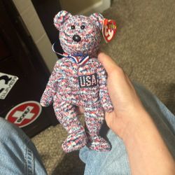 2000 USA beanie baby