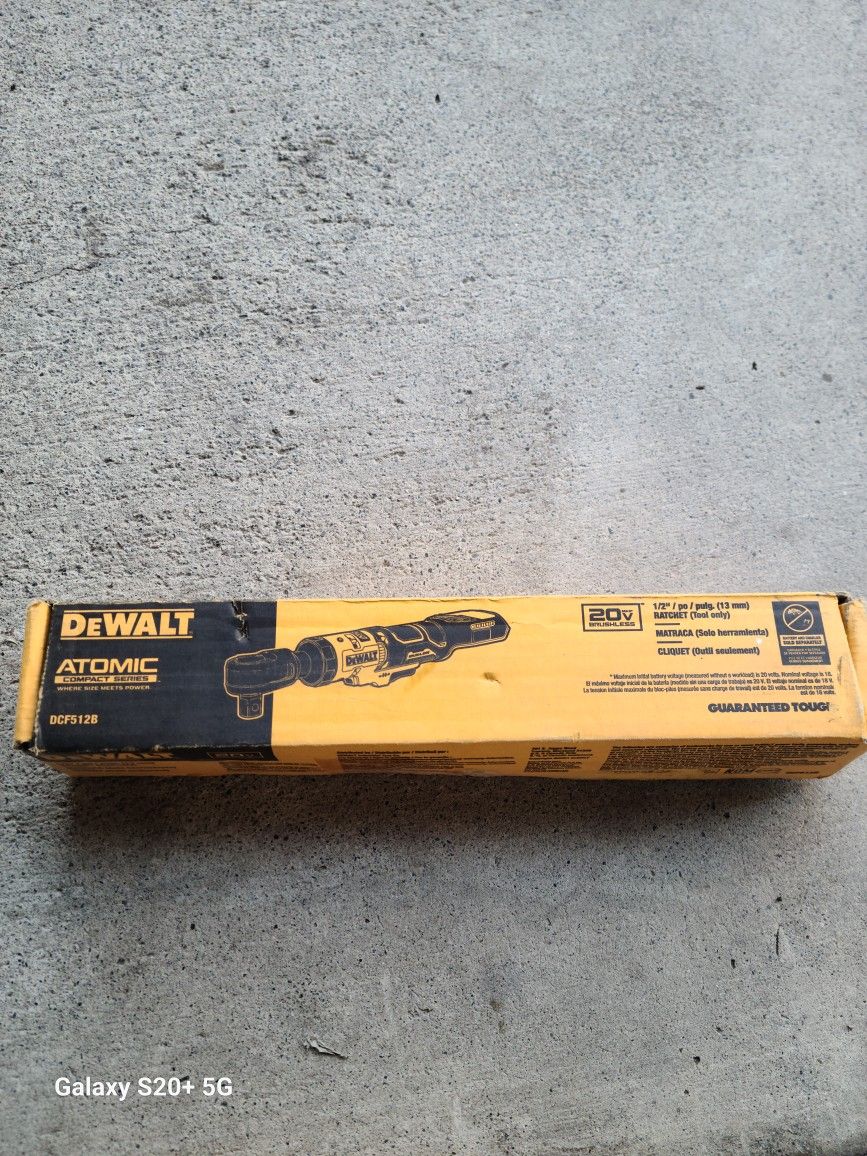 Dewalt Atomic 20v Max Cordless Ratchet