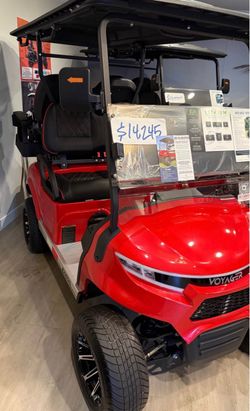 DISCOUNTED! 2025 Voyager Patriot 72-Volt Lithium Electric Street Legal LSV NEV Golf Cart