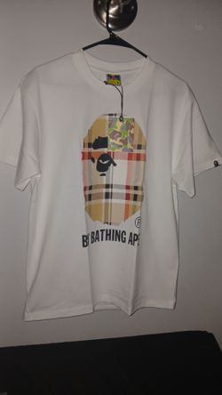 Bape+Burberry tee