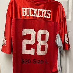 Ohio State Buckeyes Game Jersey Large