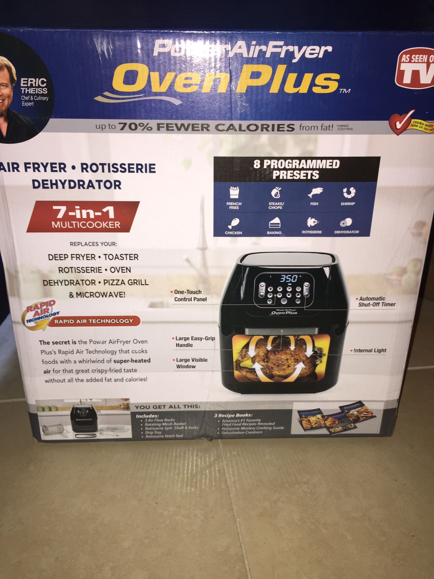 Power Air-fryer Oven Plus 7-in-1 multicooker