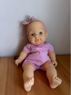 Goldberger Dolls Baby Tubbles Firm Vinyl Head & Soft Beanie Body