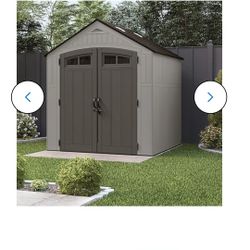 CRAFTSMAN 7X7 PLASTIC SHED BRAND NEW 