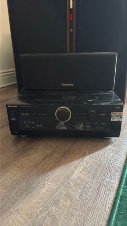 Panasonic Home Stereo System with Speakers and Receiver