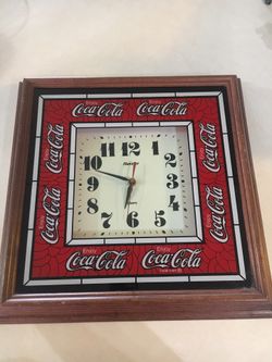 90’s Vintage Coca Cola Clock