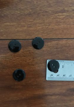 Plastic button 4 pcs