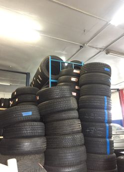 Used tires, wheel alignment, and mechanic shop