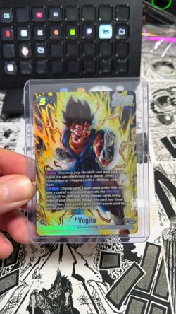 DBS Fusion World Cross Force Vegito FB10-040 SR  Alternate Art Foil NM