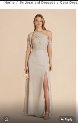 Champagne Chiffon Dress