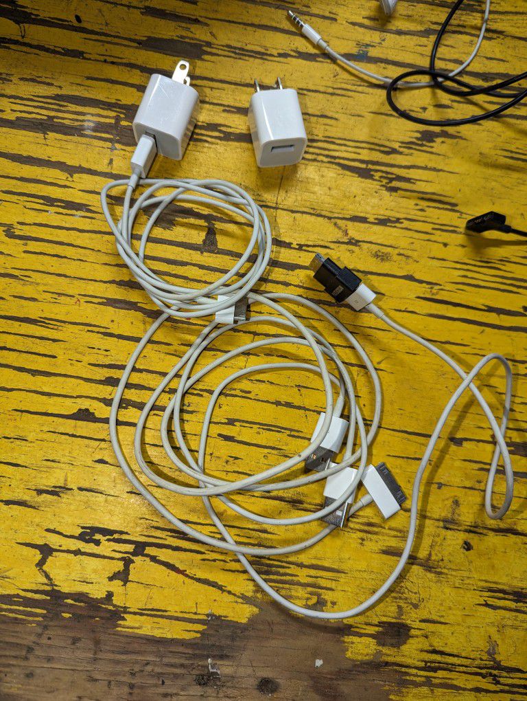 Misc. iPhone Chargers And Cords