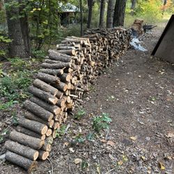 Seasoned firewood, 1/2 cord