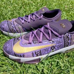 Nike KD 6 Kevin Durant BHM Black History Month Edition 5.5Y Sneaker