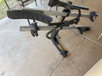 Mountain bike carrier, hitch attachment
