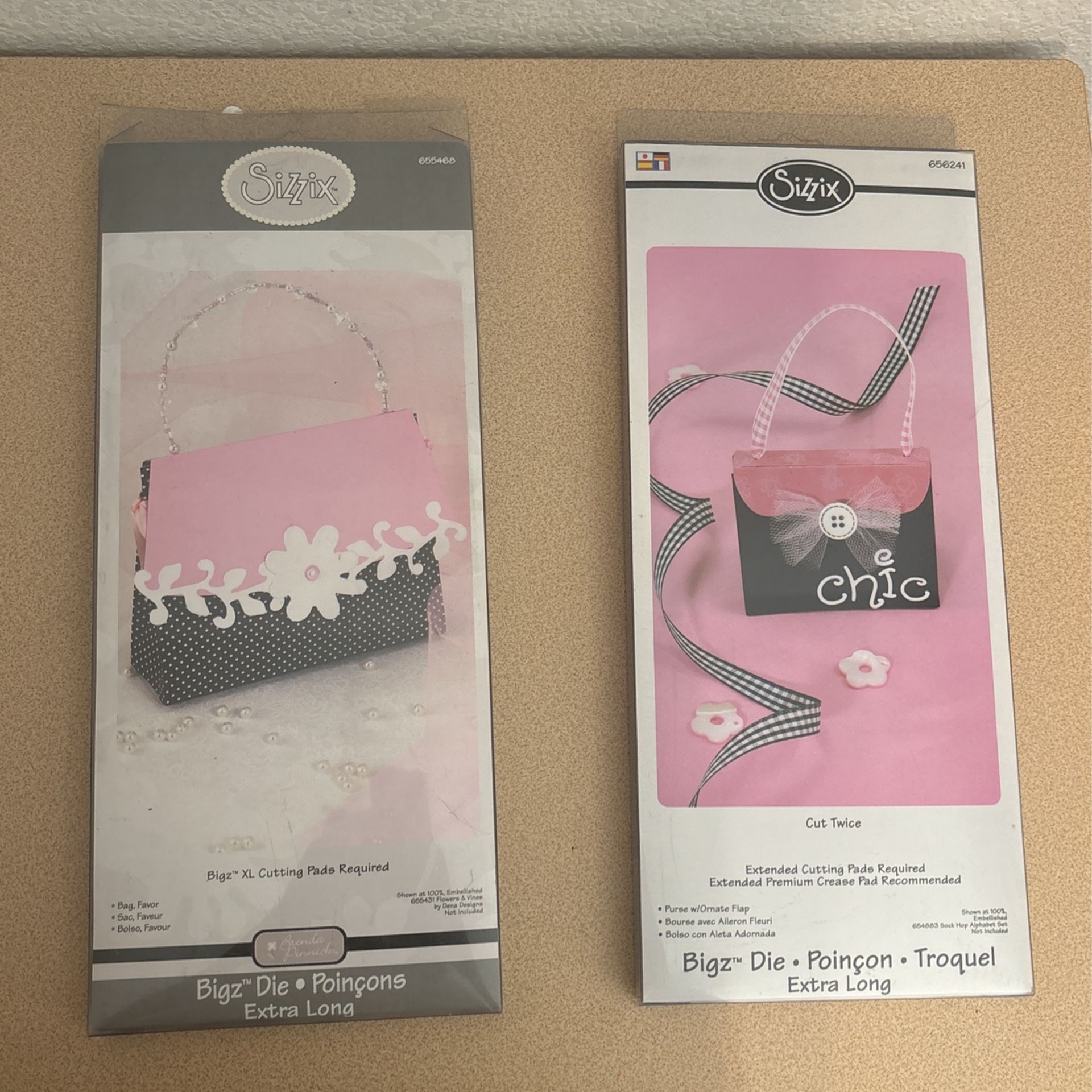 2 Pack Sizzix Bigz Die