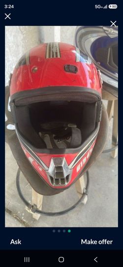 Dirt bike helmet