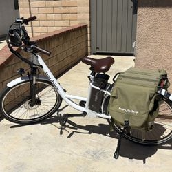 HeyBike 350W Class 2 E-Bike Step-Through With Extras