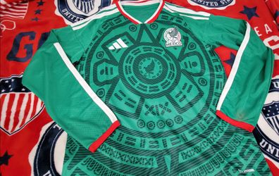 New mexico home jersey longsleeve L, XL size liga mx world cup