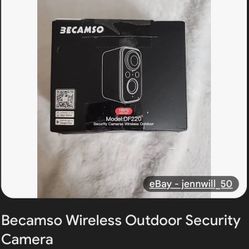 Becamso Wireless Outdoors Security Camera 