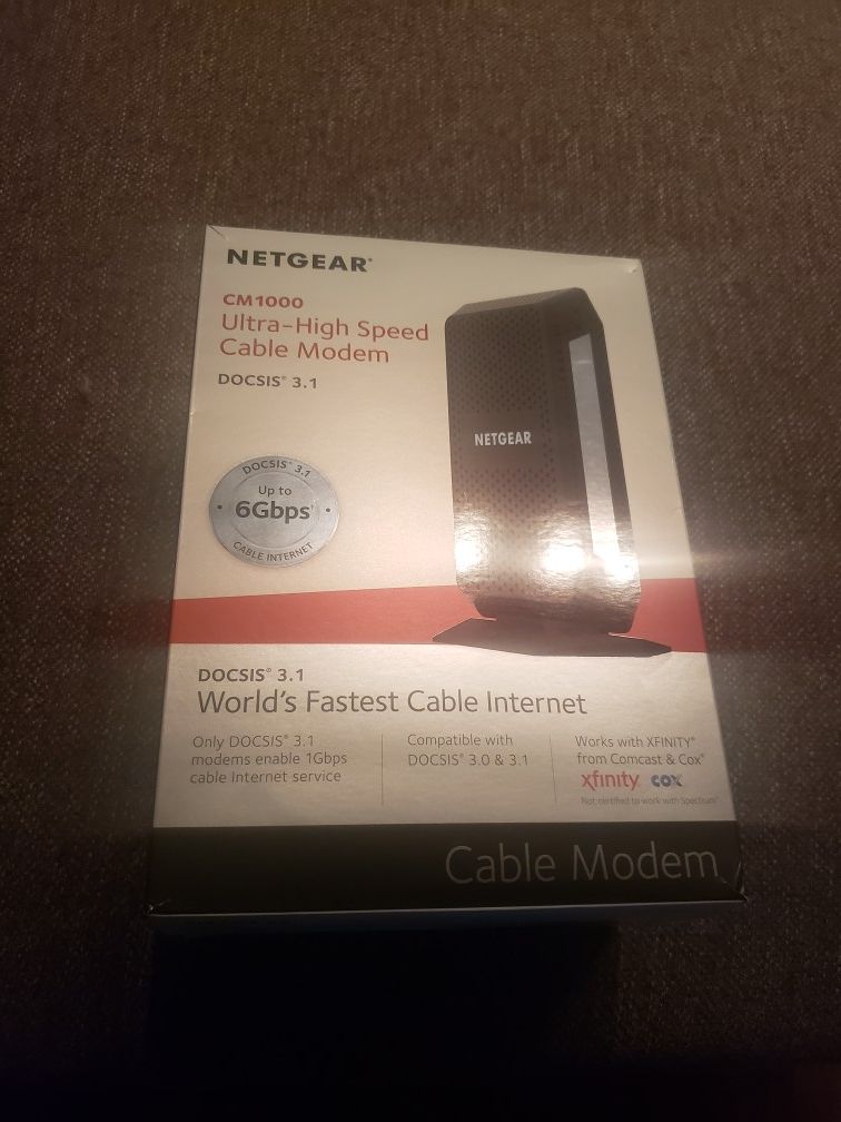 Netgear CM1000 modem