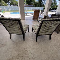 Macy’s Modern Concepts Accent Chairs – Matching Pair