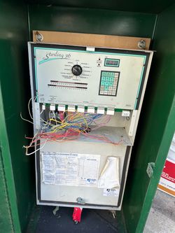 Sterling 36 & 24 Station Commercial Irrigation Controllers w Steel Irrigation Boxes