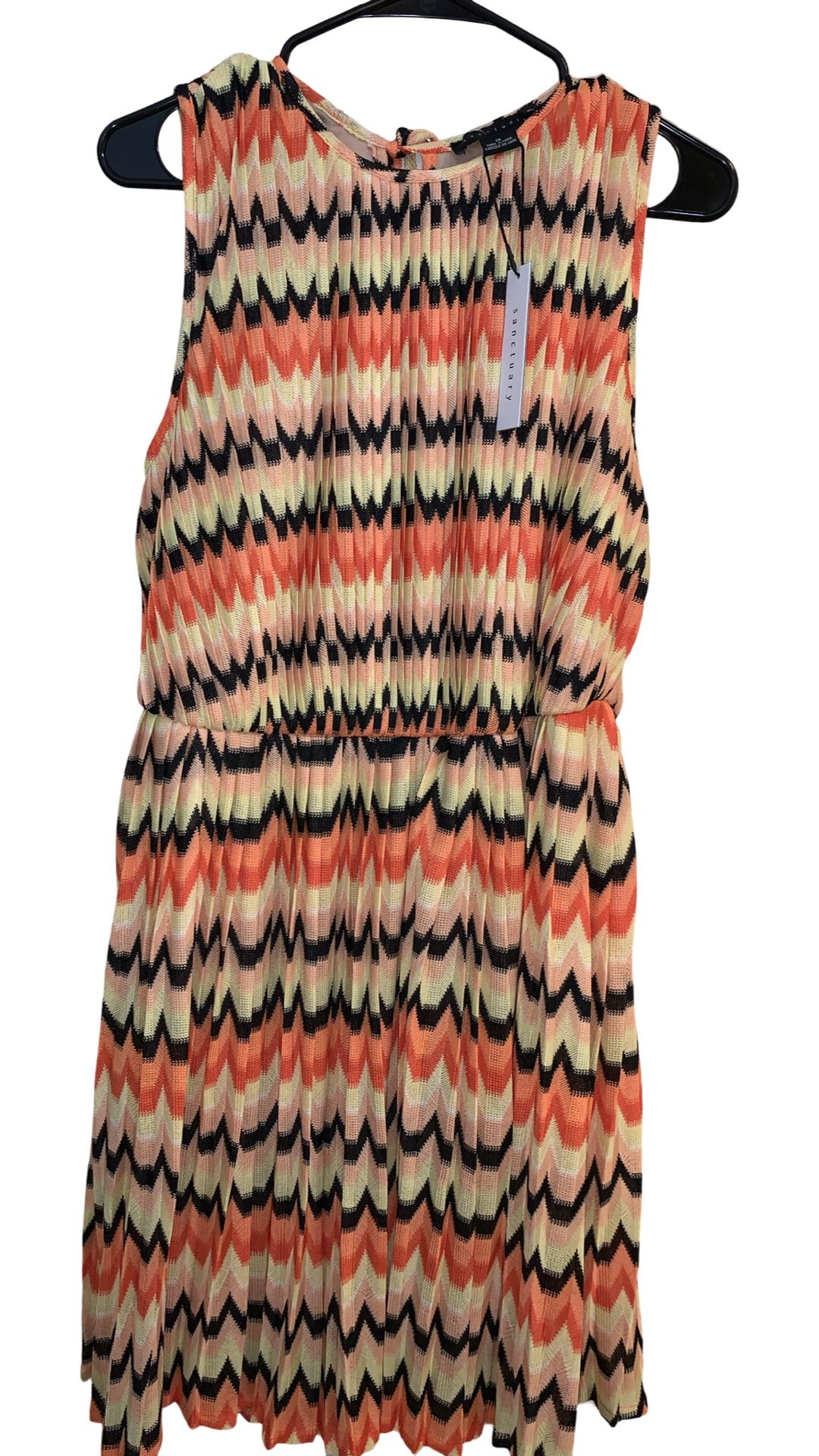 Sanctuary Citrus Stripe Minidress Size 1X NWT