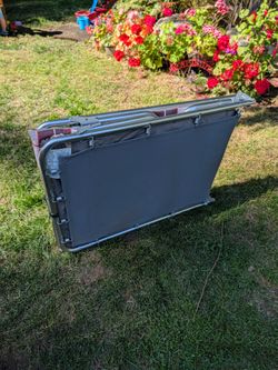 Folding Cot with Metal Frame