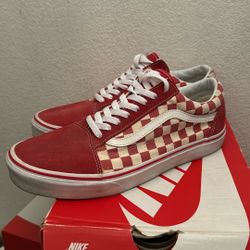 Vans Old Skool ‘Red Checkboard’
