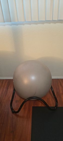 Yoga ball chair