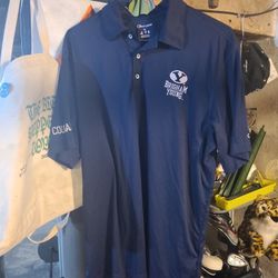 BYU CHAMPION GOLF POLO SIZE XL