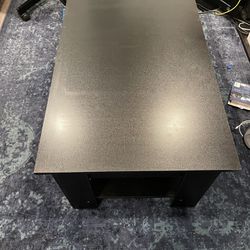 Wooden Lift Top Coffee Table / Desk with Hidden Storage