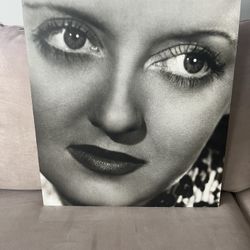 Bette Davis  Black and white Photograph 19 1/2 Wx23 1/2h 