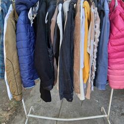 Jackets For Woman  Size Medium  Girl Size 10/12 And 14/16 Jackets Hoodies Sweaters Prices $5$7$$10 Obo 