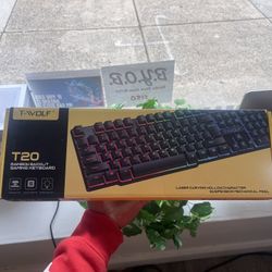 Rainbow Backlit Gaming Keyboard 