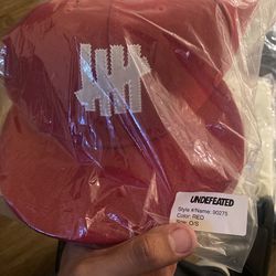 Undefeated Wool Red Hat