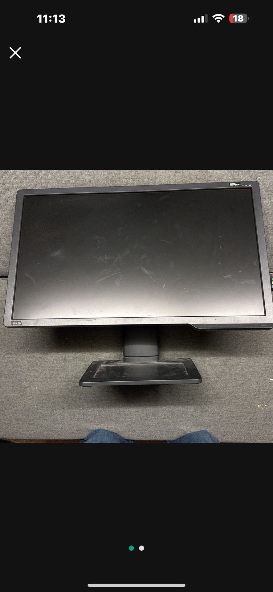 Used Benq Gaming Monitor 144hz 2411p Offers Accepted
